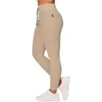 Stronger - Cush Flare Legging - Sportbroek - Dames - Simply Taupe - Maat XXL