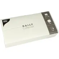 Papstar 150 Servetten DAILY Collection 1/8 vouw 32 cm x 32 cm wit