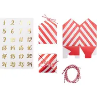 Ginger Ray - - Red & Gold - DIY Adventkalender