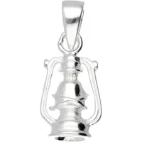 MOOYE ® - Collectie Zilveren Olielamp Stormlamp kettinghanger