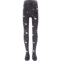 Ewers Kindermaillot Donkergrijs met Stippen en Glittergaren - 98/104