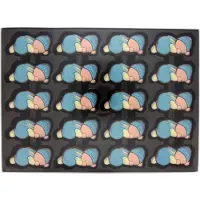 Ickx Chocolade babies melkchocolade-blauw - Doos 735 gram