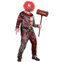 Widmann - Volwassen Killer Clown Volledig Kostuum - S