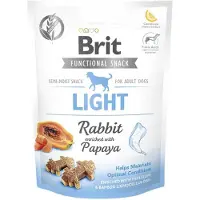 Brit Verzorgende Lichte Snack Met Konijn Voor Volwassen Honden 10x150g