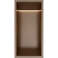 Hotbath &MORE Inbouwnis 30x15x10cm met LED IP44 Tuscan Bronze