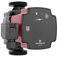 Grundfos Alpha1 L 25-60/130 Circulatiepomp (CV pomp) - 3600l/u - 45W - Opvoerhoogte 6 m - Zeer energiezuinig