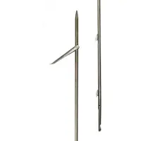 Picasso Platinum Stainless Steelamericaspear 7 Mm Single Flopper Spearshaft Grijs 190 cm