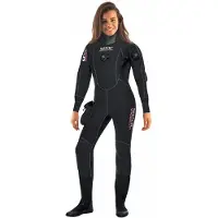 Seac Sub Warm Woman Dry Suit Zwart M Vrouw