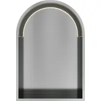 Hotbath &MORE Inbouwnis Toogmodel 30x45x10cm met LED IP44 RVS 316