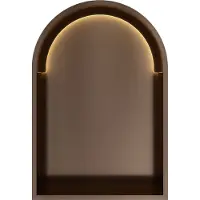 Hotbath &MORE Inbouwnis Toogmodel 30x45x10cm met LED IP44 Tuscan Bronze