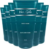 Van Gils 6x Strictly Cologne Hair & Body Wash 150 ml