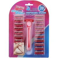 Lifetime Smooth Shaver Scheermesjes voor vrouwen | 20 mesjes