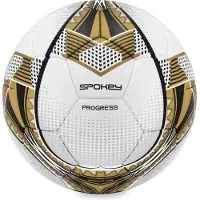 Spokey Progress Voetbal - Goud - Maat 5 - SHINY PU 1 mm - 32 panelen - latex blaas - 4-laags constructie