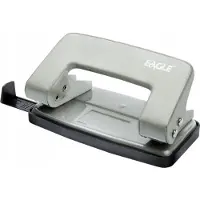 Eagle 709 R Metalen Perforator Grijs - 8 Vel