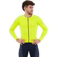 Castelli Fly LS Lange Mouw Jersey Geel || Maat: L