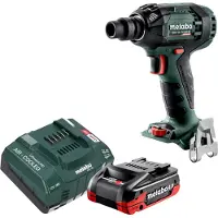 Metabo SSW 18 LTX 300 BL accu-slagmoersleutel 18 V 300 Nm 1/2" borstelloos + 1x LiHDX accu 4,0 Ah + oplader