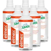 Elmex 6x Mondspoeling Junior (5-12 Jaar) 400 Ml