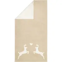 Cawö Handdoek Alpenchic Edition Deer Nature (Set van 3)