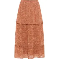Dreimaster Rok crème / smoky blue / groen / kreeft
