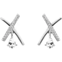 Orphelia 'Charlotte' Dames 925 Sterling Zilveren Oorbellen - Zilver ZO-7580/W