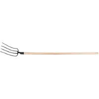 Stocker Vork Met 4 Ronde Tanden En Handvat