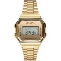 Olympic Horloge Digital Goud | 38mm