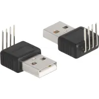 DeLOCK Adapter USB 2.0 Type-A male to 4 pin 90° angled