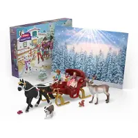Schleich - Big Advent Calendar 2025 - Horse Club Christmas sleigh ride (99179)