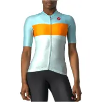 Castelli Aero Pro Blauw / Oranje Damestrui || Maat: L