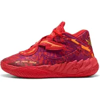 Puma MB.05 Crowd Surf basketbalschoenen, Rood/Oranje, Maat 38