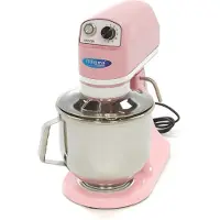 Maxima - Gastro planetaire mixer - 7 liter - Geschikt voor tot 2 kg deeg - Roze