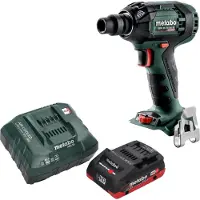 Metabo SSW 18 LTX 300 BL accu-slagschroevendraaier 18 V 300 Nm 1/2" borstelloos + 1x LiHD-accu 4,0 Ah + oplader