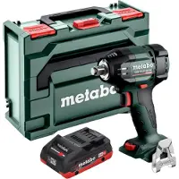 Metabo SSW 18 LTX 550 BL accu-slagmoersleutel 18 V 550 Nm borstelloos + 1x LiHD-accu 4,0 Ah + metaBOX - zonder oplader