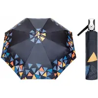 Parasol Automatische paraplu dames - stevige glasvezel, 8 panelen, waterdicht