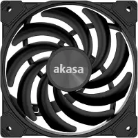 Akasa Alucia XS Slim-Lüfter, 120 mm - schwarz