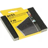 Drel Polijstschuim P60 120x95x10mm - Dubbelzijdig