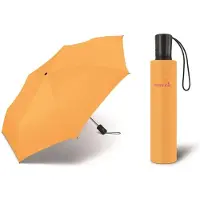 Happy Rain Automatische Damesparaplu Geel - Compact 28cm