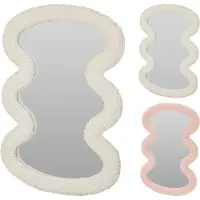 Home & Styling Spiegel Teddy 30x1,5x40cm Verschillende verschillende Pluche