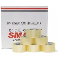 Smart Pakkingstape 48mm x 100m Transparant - 36 Rollen
