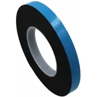 Epat Sterke Zwarte Dubbelzijdige Schuimtape 50mm x 10m - 1mm Dik