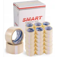 Smart Pakkingstape Transparant 48mm x 91m - 36 Rollen