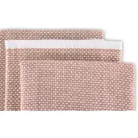 Ziczac Keukendoek Culinary Duo Leno Brown (Set van 3) - 50 x 76 cm
