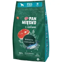 PAN MIĘSKO Hondenvoer Met Kruiden Rundvlees Met Tonijn 3 Kg
