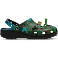 Crocs Clogs 'Classic Minecraft' groen