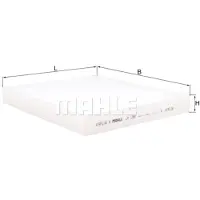 Knecht LA 1399 Interieurfilter