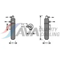 Highway Automotive Droger, airconditioningsysteem MED271 AVA