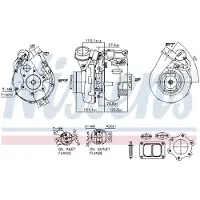 Nissens 93617 Turbocharger