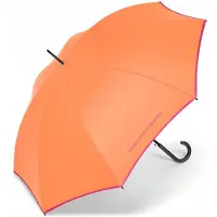 Benetton Long AC Automatische Paraplu - Nectarine