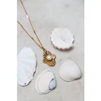 Label Kiki K.sk.152.1 hidden pearl necklace gold