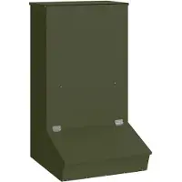 vidaXL Varkensvoeder Olijf Groen 55 x 51 x 91,5 cm 20 kg